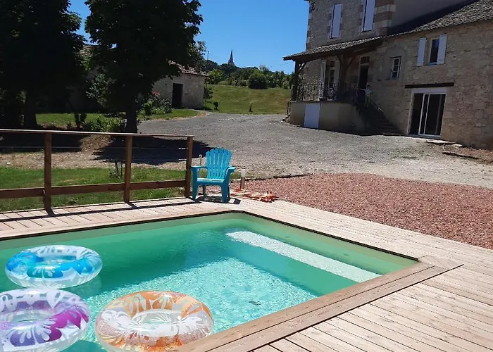Maison De Campagne, Bord De Lac, Piscine, Billard 11 Per *