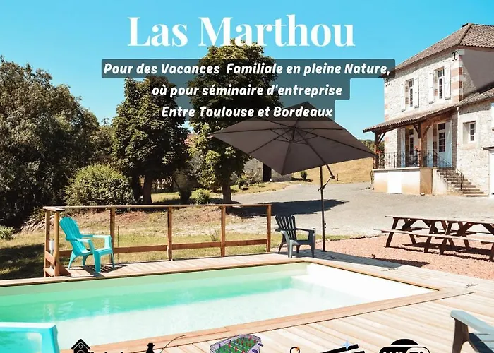 Maison De Campagne, Bord De Lac, Piscine, Billard 11 Per