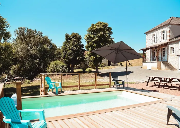 בית נופש Maison De Campagne, Bord De Lac, Piscine, Billard 11 Per *